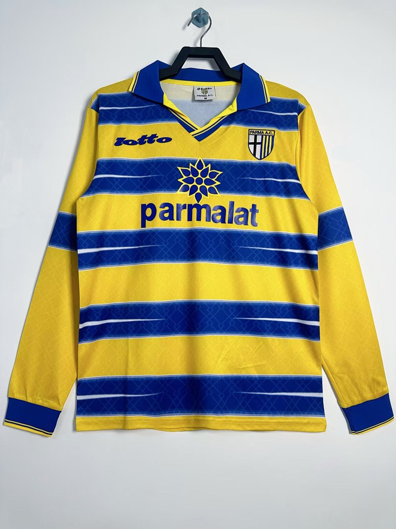 Parma 98/99 Home Long Sleeve Football Shirt