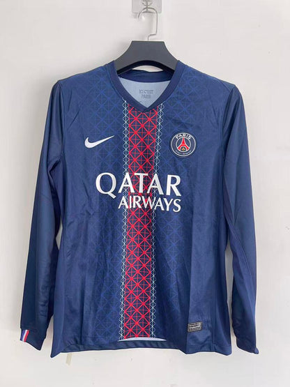 Paris Saint-Germain 25/26 Home Long Sleeve Football Shirt