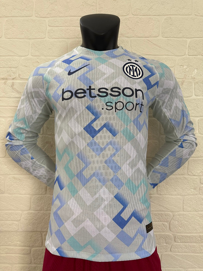 Inter Milan 25/26 Away Long Sleeve Football Shirt
