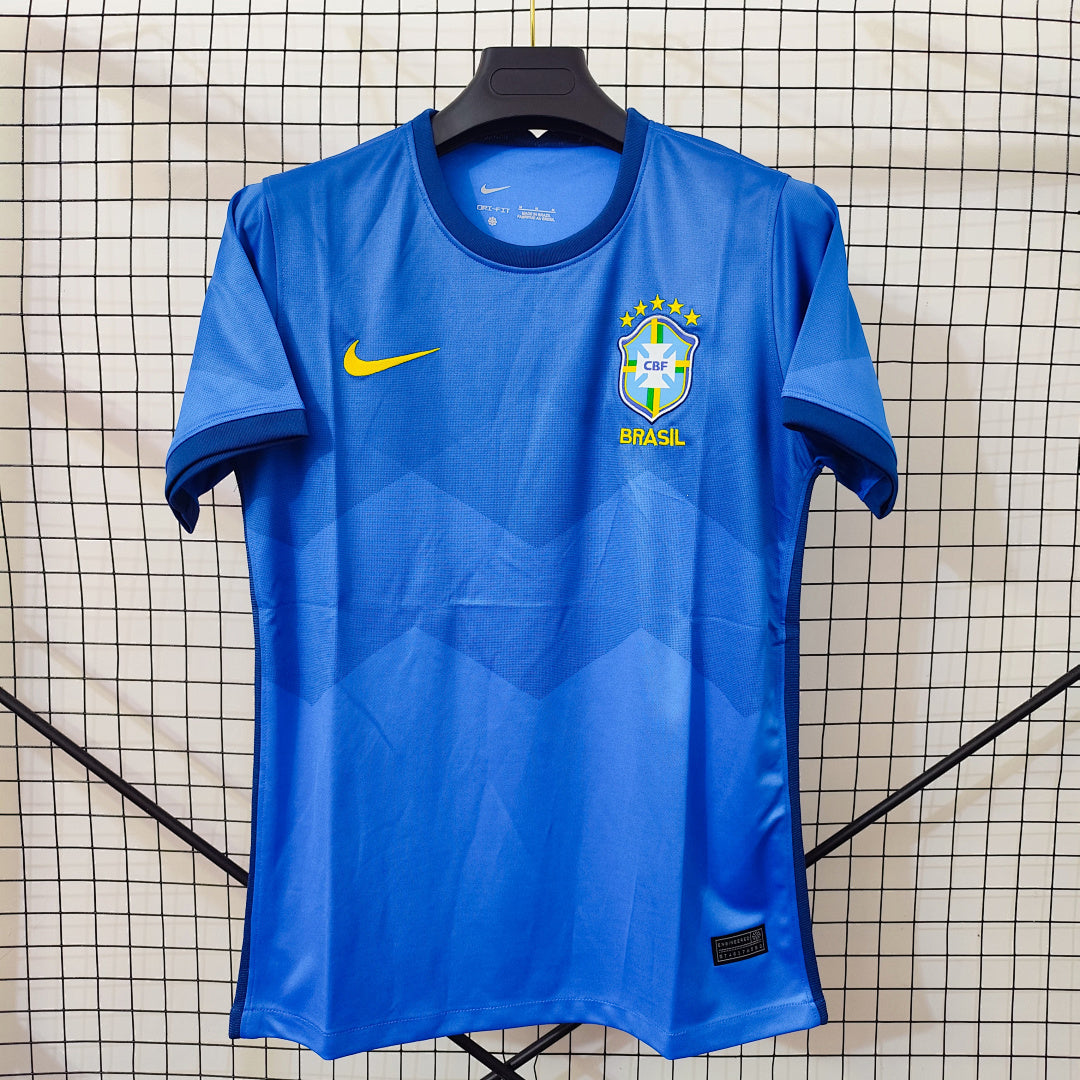 Retro Brazil 2021 Away Football Shirt