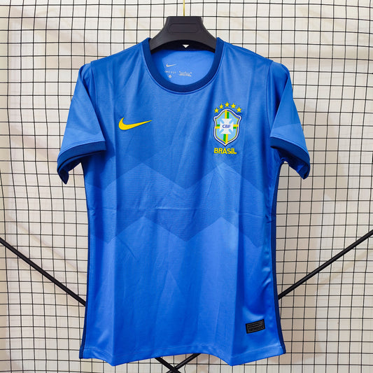 Retro Brazil 2021 Away Football Shirt