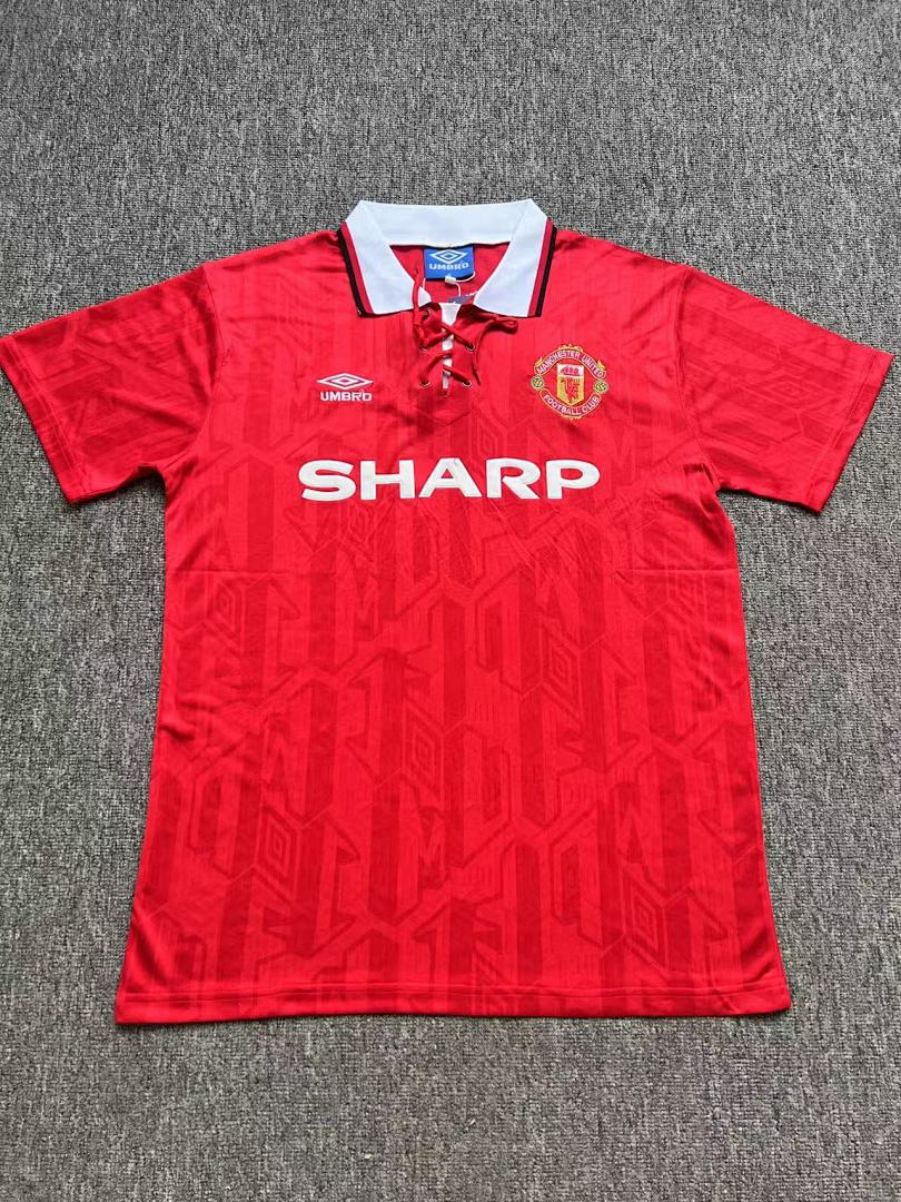 Manchester United 92/94 Home Football Shirt