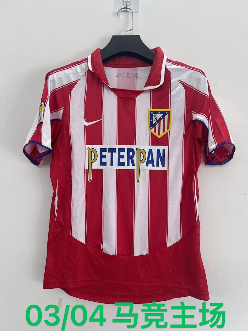 Atlético Madrid 03/04 Home Football Shirt