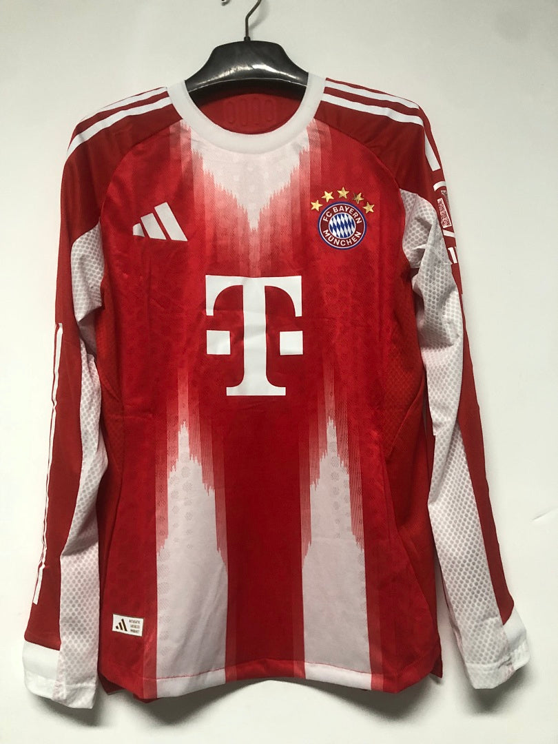 Bayern Munich 25/26 Home Long Sleeve Player Version Football Shirt