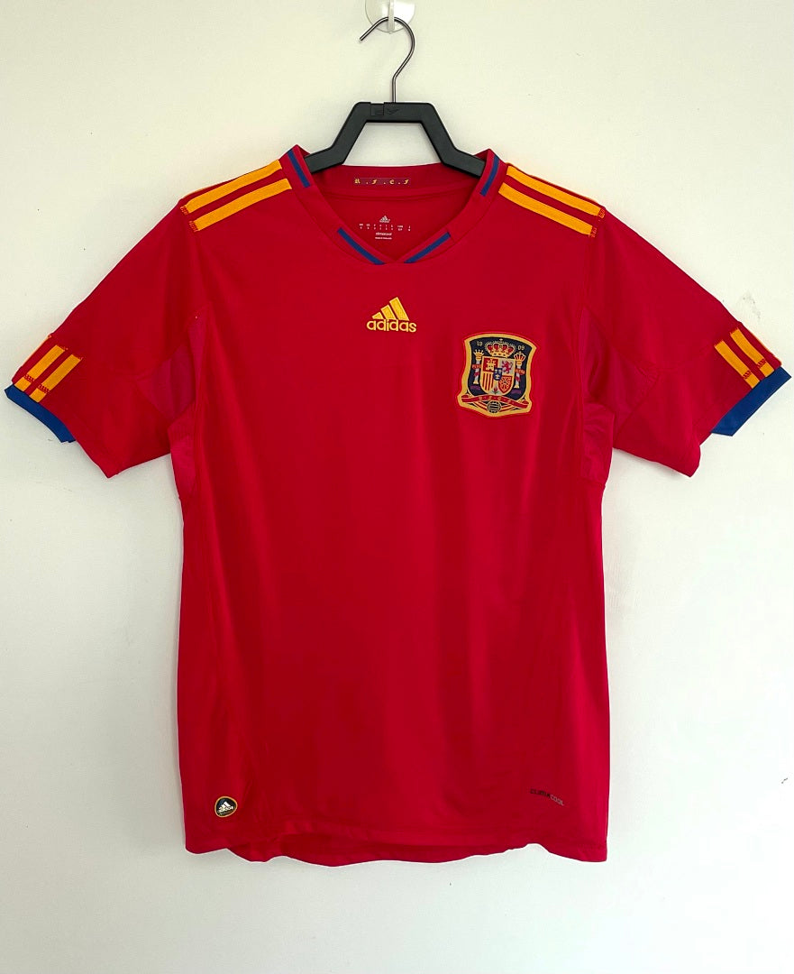 Spain 2010 Home Football Shirt