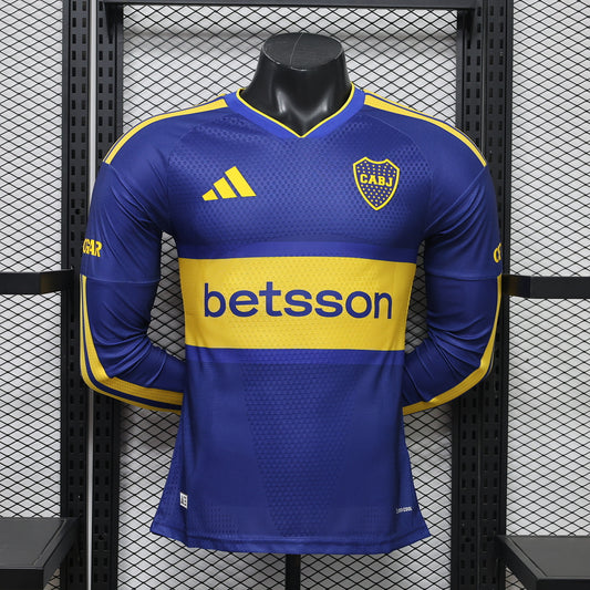 Boca Juniors 26/27 Home Long Sleeve Football Shirt