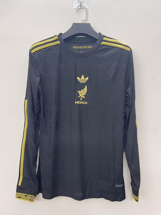 Mexico 25/26 Black Long Sleeve Player Version Football Shirt