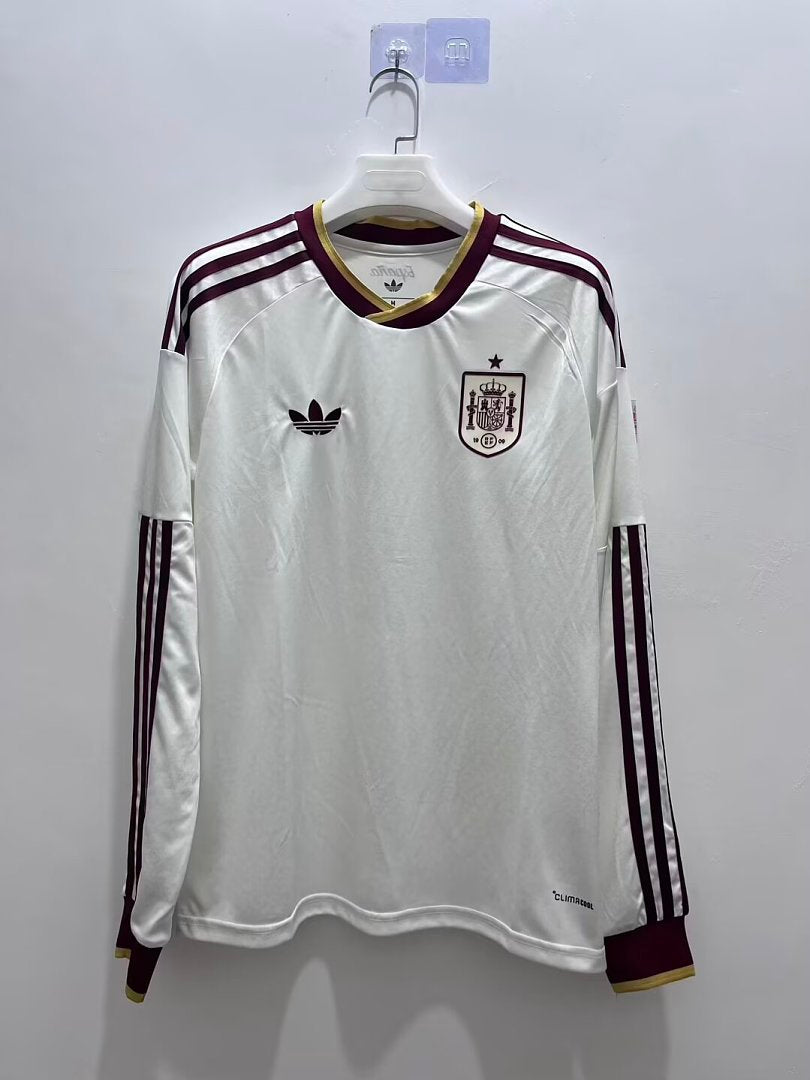 Spain 26/27 Away Long Sleeve Football Shirt
