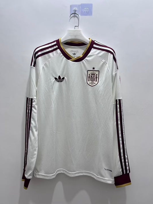 Spain 26/27 Away Long Sleeve Football Shirt