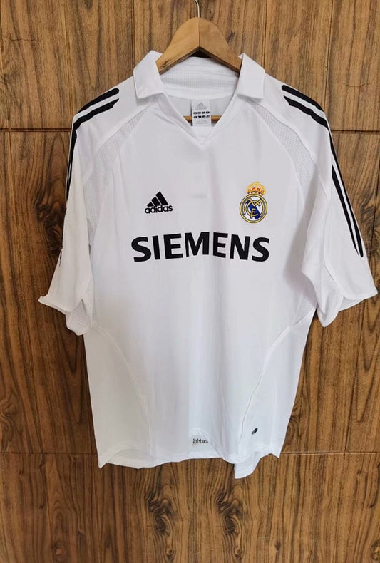 Real Madrid 05/06 Home Football Shirt