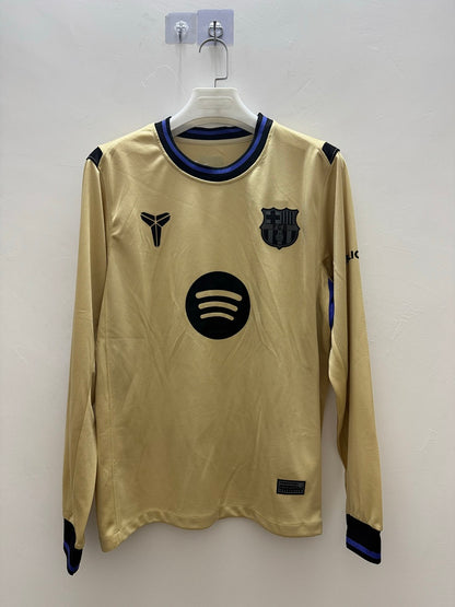 Barcelona 25/26 Away Long Sleeve Football Shirt