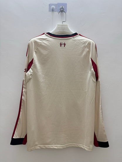 Liverpool 25/26 Away Long Sleeve Football Shirt