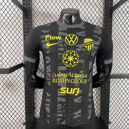 Al Ittihad 25/26 Black/Grey Football Shirt