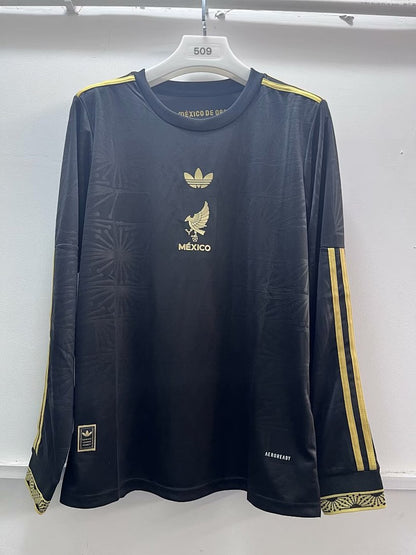 Mexico 25/26 Black Special Edition Long Sleeve Football Shirt