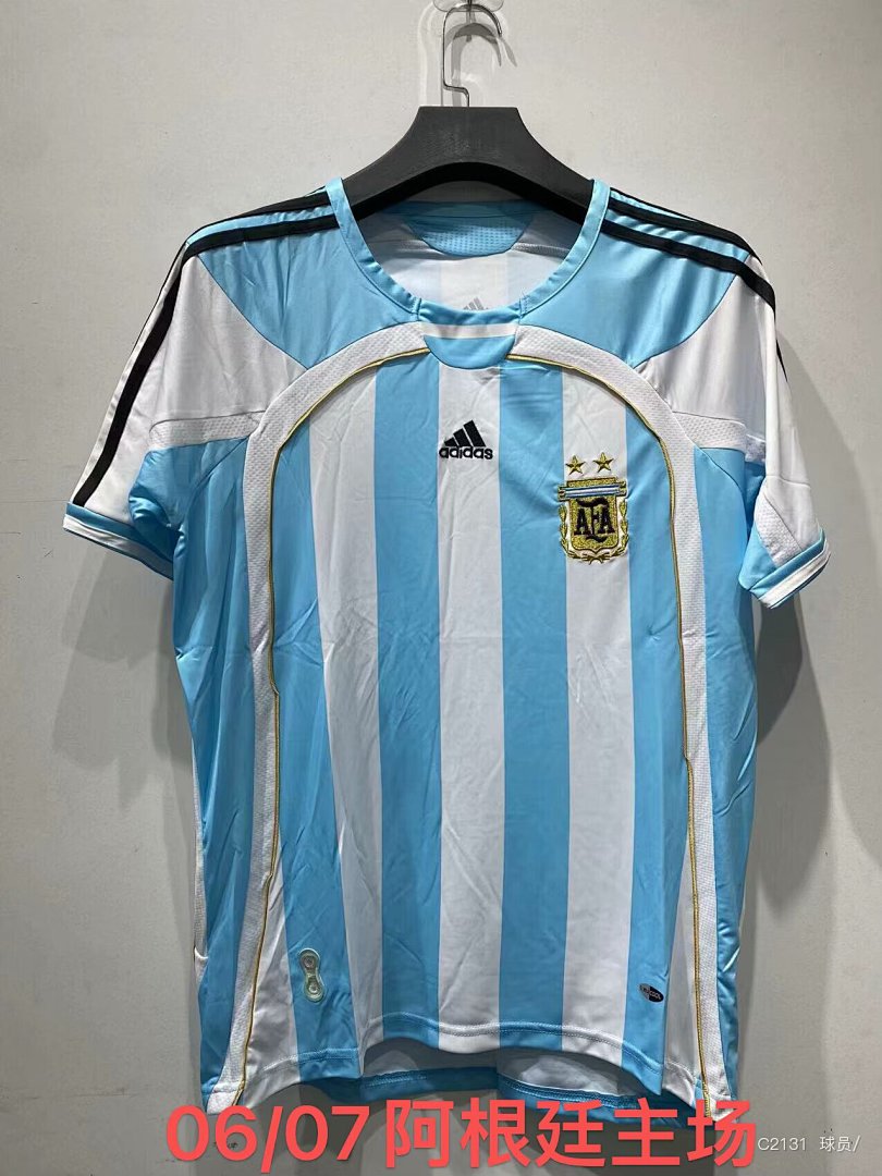 Argentina 06/07 Home Football Shirt