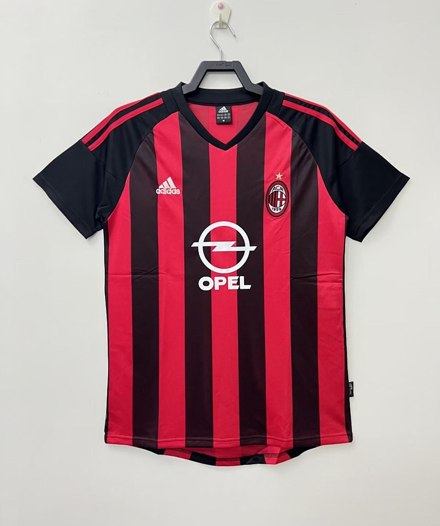 AC Milan 02/03 Home Football Shirt