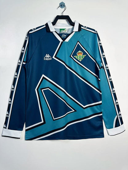 Real Betis 95/97 Away Long Sleeve Football Shirt