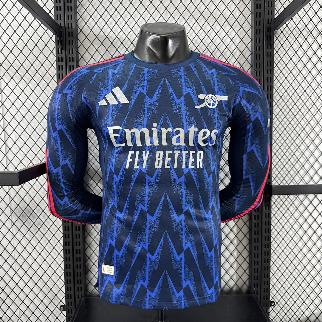 Arsenal 25/26 Away Long Sleeve Football Shirt