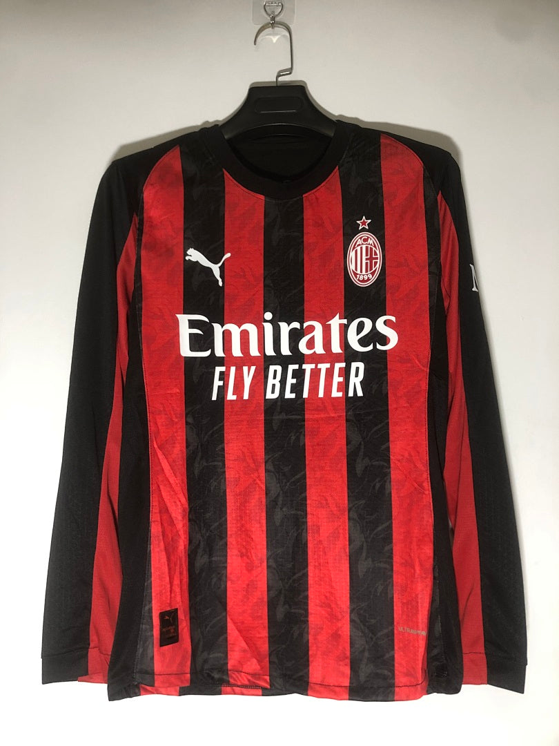 AC Milan 25/26 Home Long Sleeve Player Version Football Shirt