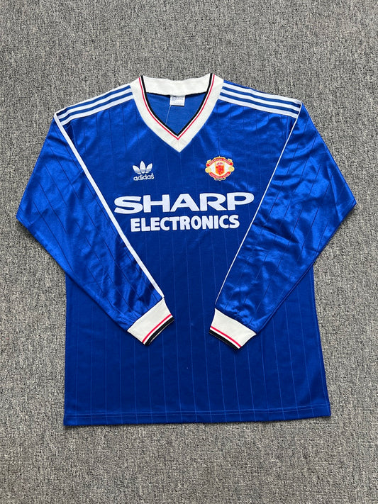 Manchester United 82/83 Away Long Sleeve Football Shirt