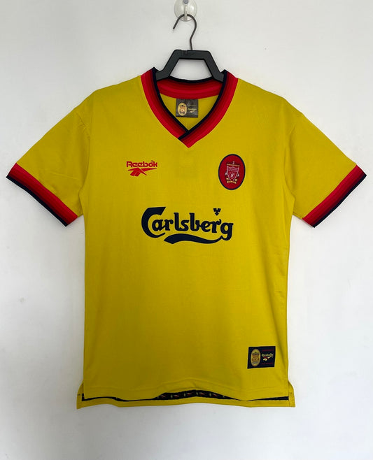Liverpool 98/99 Third Yellow Football Shirt