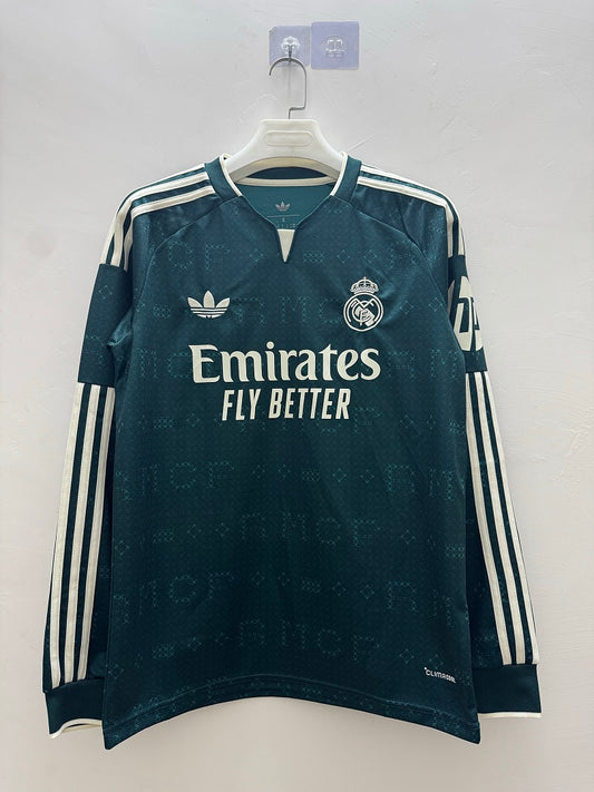 Real Madrid 26/27 Away Long Sleeve Football Shirt
