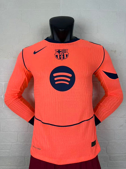 Barcelona 25/26 Third Long Sleeve Football Shirt