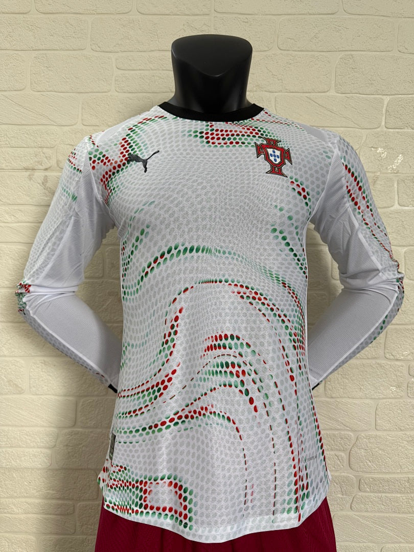Portugal 25/26 Away Long Sleeve Football Shirt