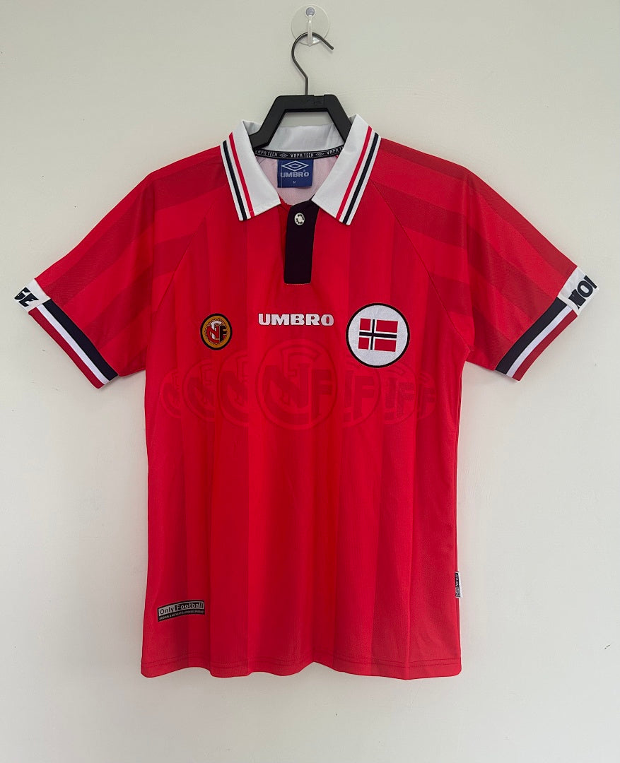 Norway 1998 Home Football Shirt