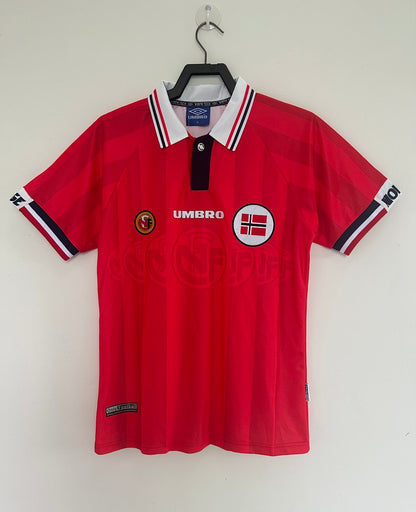 Norway 1998 Home Football Shirt