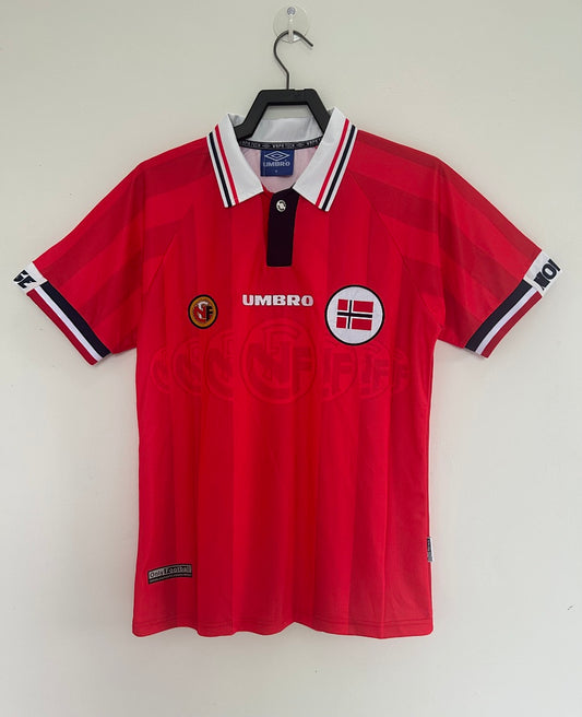 Norway 1998 Home Football Shirt