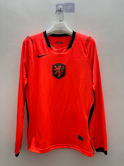 Netherlands 26/27 Home Long Sleeve Football Shirt