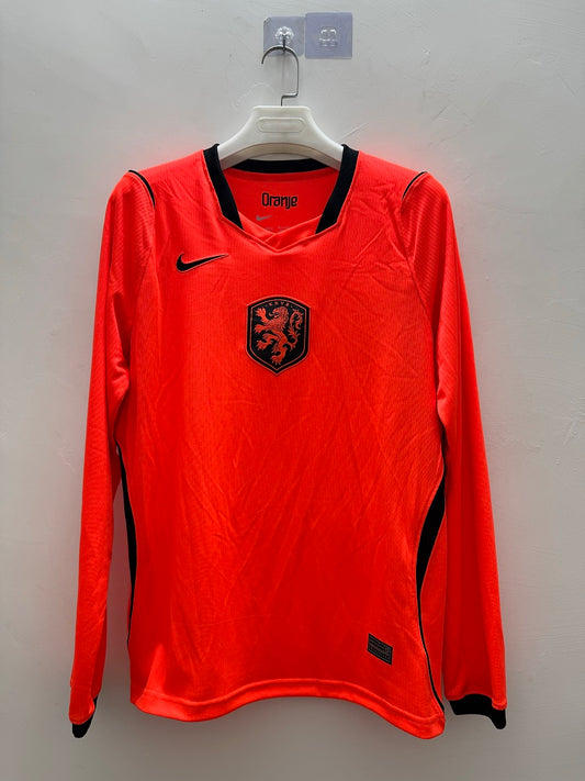 Netherlands 26/27 Home Long Sleeve Football Shirt