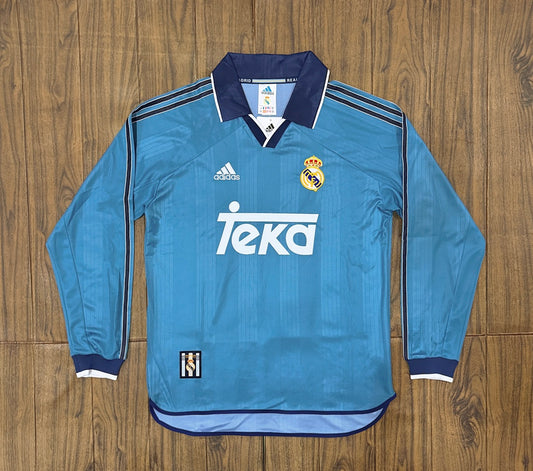Real Madrid 99/00 Third Long Sleeve Football Shirt
