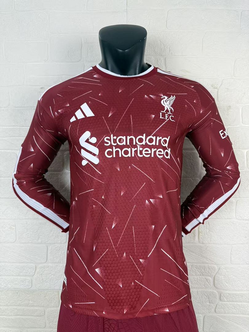 Liverpool 26/27 Home Long Sleeve Player Version Football Shirt