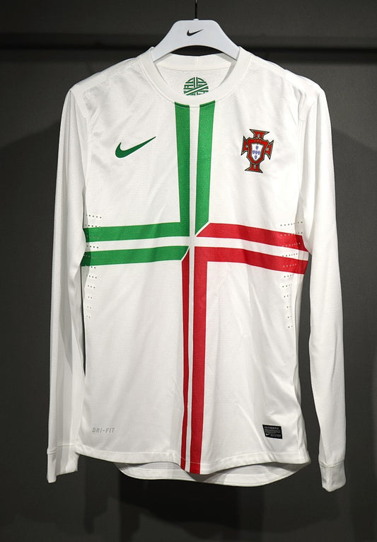 Portugal 2012 Away Player Version Long Sleeve Football Shirt