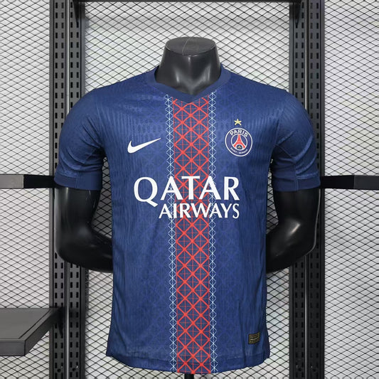 Paris Saint-Germain 25/26 Home With Star Long Sleeve Football Shirt