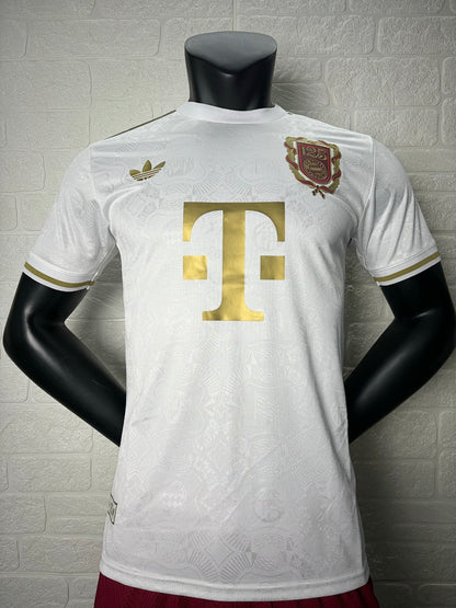 Bayern Munich 25/26 White Anniversary Football Shirt