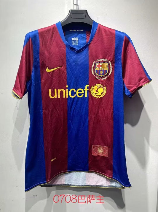 Barcelona 07/08 Home Football Shirt