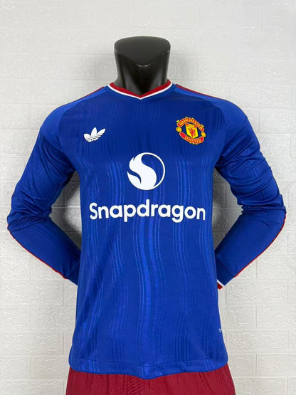 Manchester United 26/27 Away Long Sleeve Player Version Football Shirt