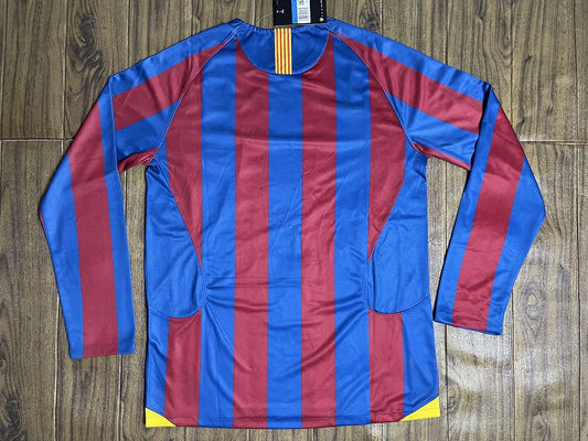Barcelona 05/06 Long Sleeve Football Shirt