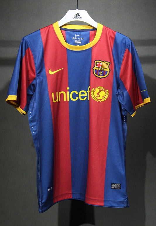 Barcelona 10/11 Home Player Version Football Shirt