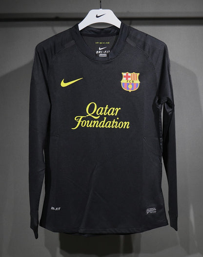 Barcelona 11/12 Away Player Version Long Sleeve Football Shirt