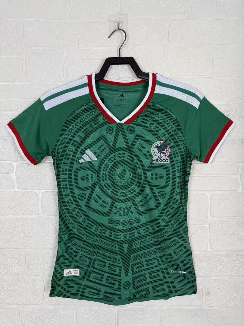 Women's Mexico 26/27 Home Player Version Football Shirt