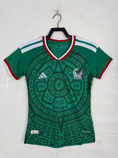 Women's Mexico 26/27 Home Player Version Football Shirt