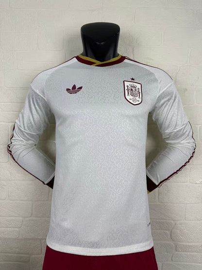 Spain 26/27 Away Long Sleeve Player Version Football Shirt