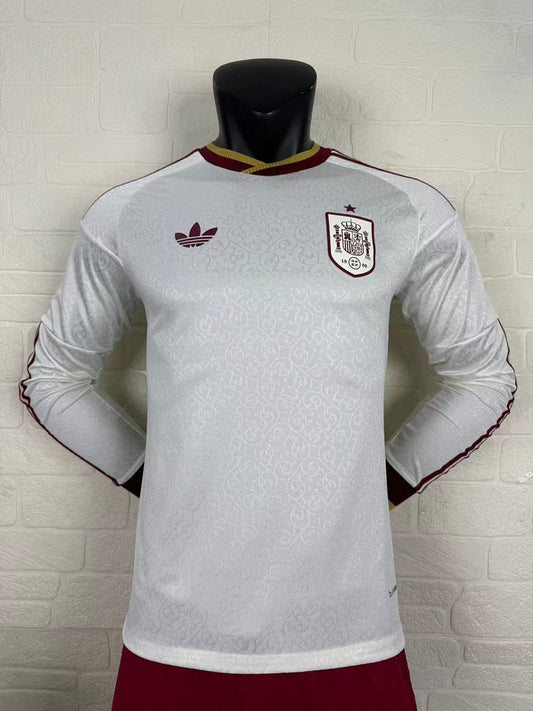 Spain 26/27 Away Long Sleeve Player Version Football Shirt