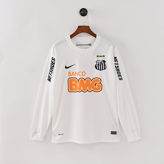 Santos 12/13 Home Long Sleeve Football Shirt