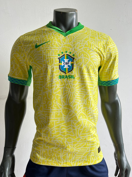 Brazil 2024 Home Football Shirt