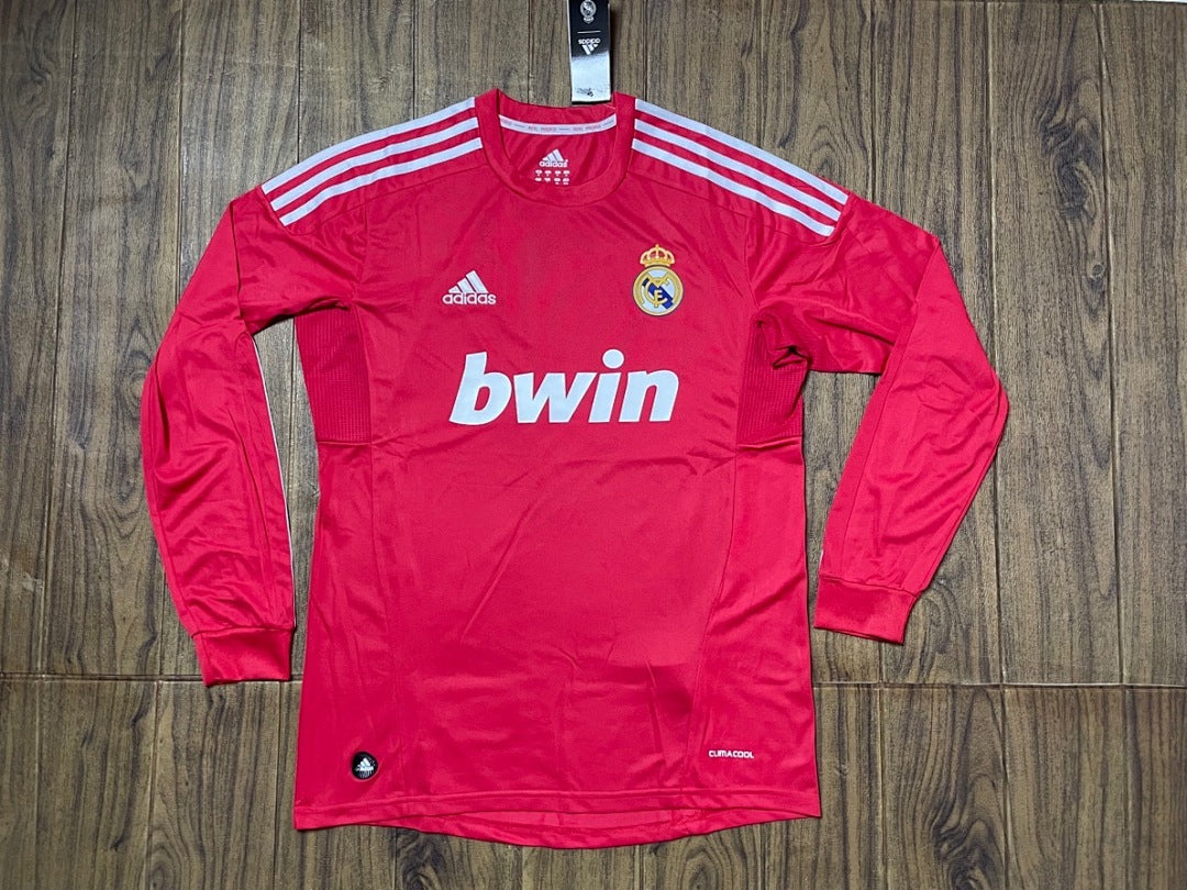 Real Madrid 11/12 Long Sleeve Football Shirt